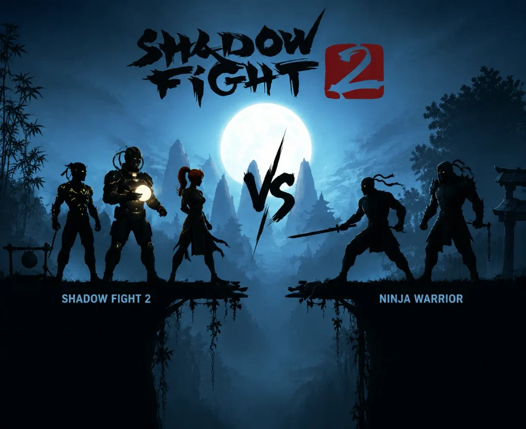 Shadow-fight-2-vs-ninja-warrior
